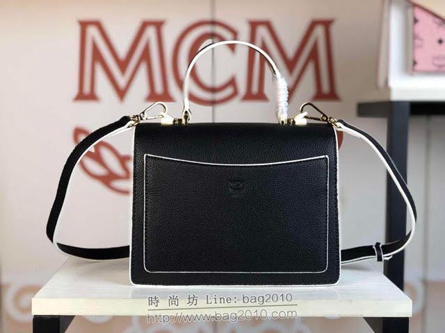 MCM女包 原單 6246拼色 原單新品 Patricia色塊單肩包 經典Visetos圖案 MCM手提女包 手拎包 MCM斜挎包  mdmc1443